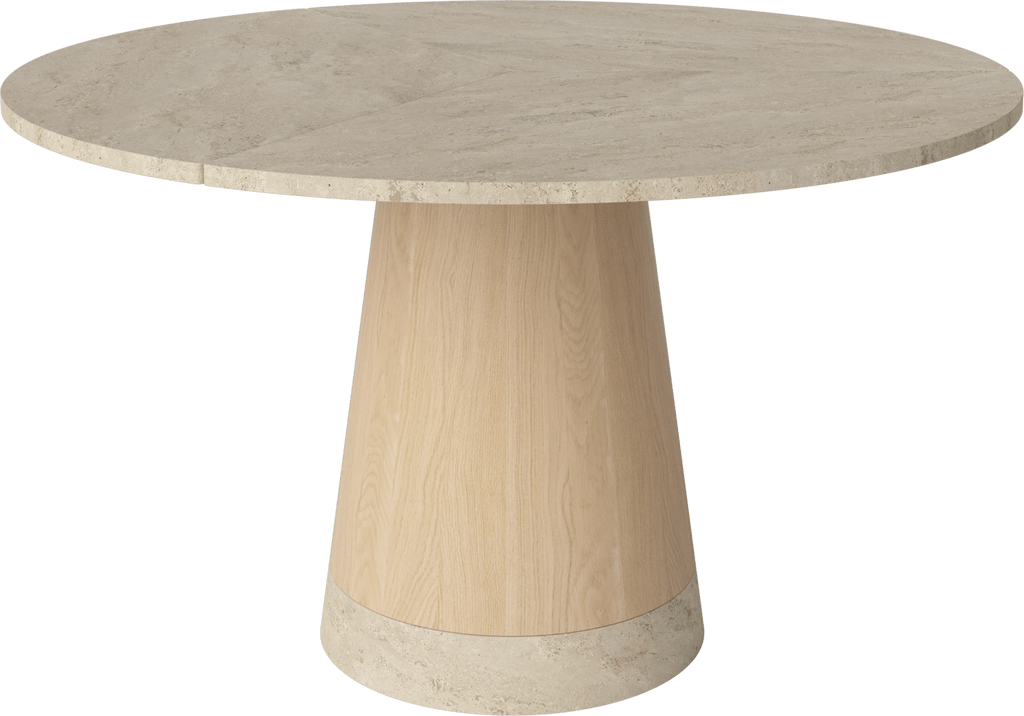Piro Dining Table marble top Ø125 cm