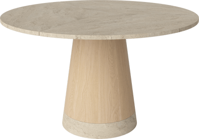 Piro Dining Table marble top Ø125 cm