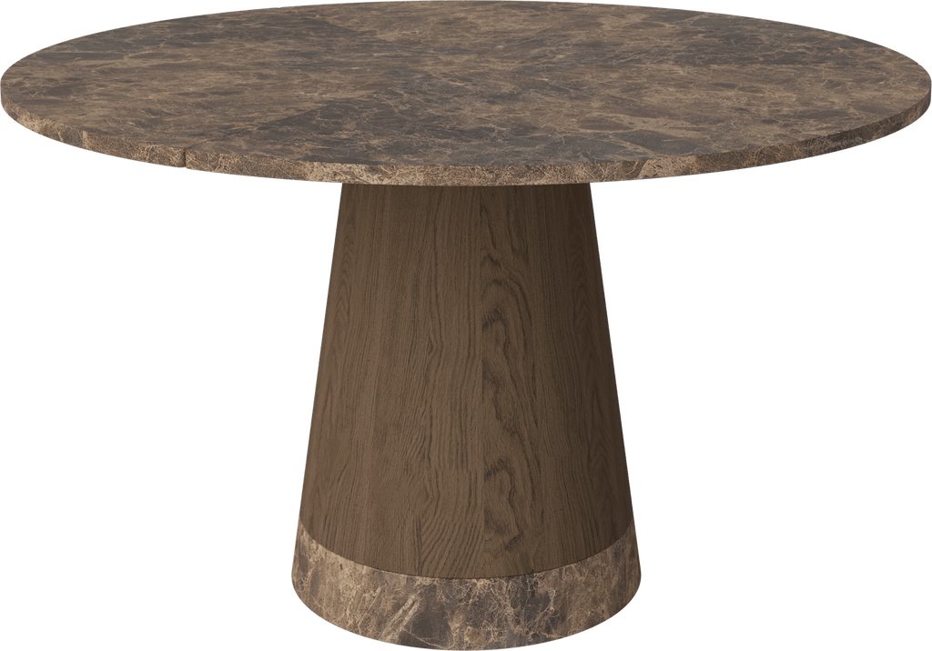 Piro Dining Table marble top Ø125 cm
