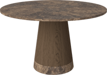 Load image into Gallery viewer, Piro Dining Table marble top Ø125 cm