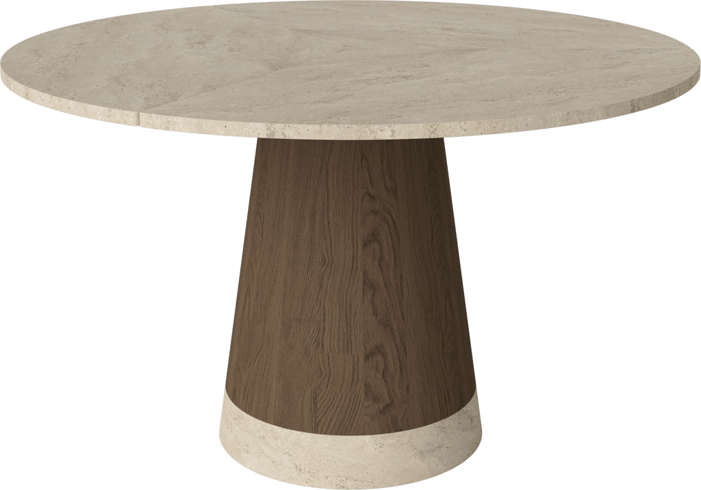 Piro Dining Table marble top Ø125 cm