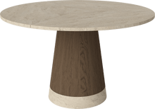 Load image into Gallery viewer, Piro Dining Table marble top Ø125 cm