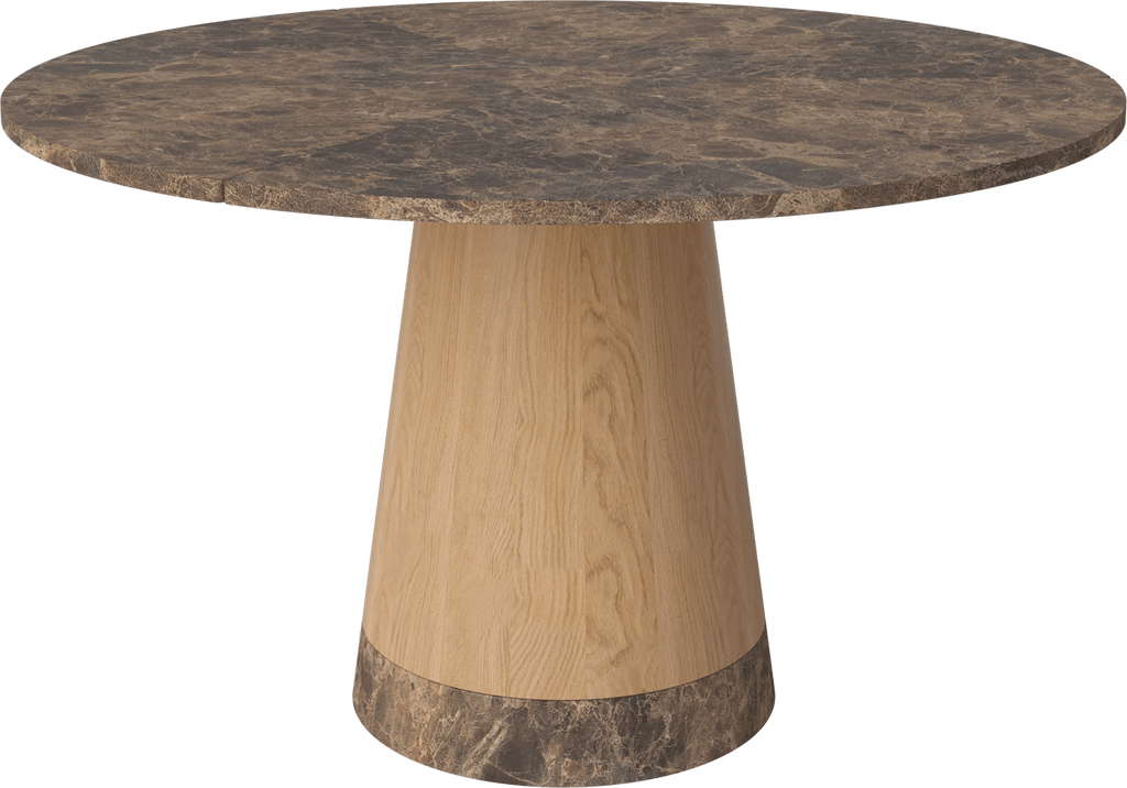 Piro Dining Table marble top Ø125 cm