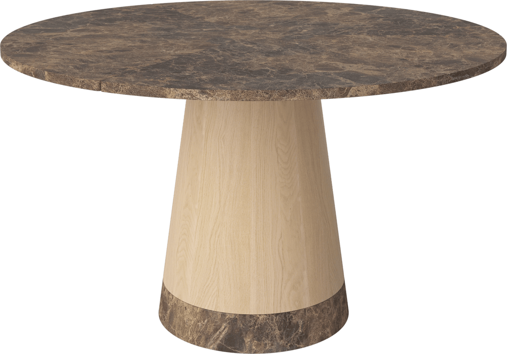 Piro Dining Table marble top Ø125 cm