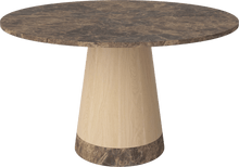 Load image into Gallery viewer, Piro Dining Table marble top Ø125 cm