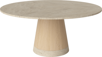 Piro Dining Table Ø160 cm - marble top