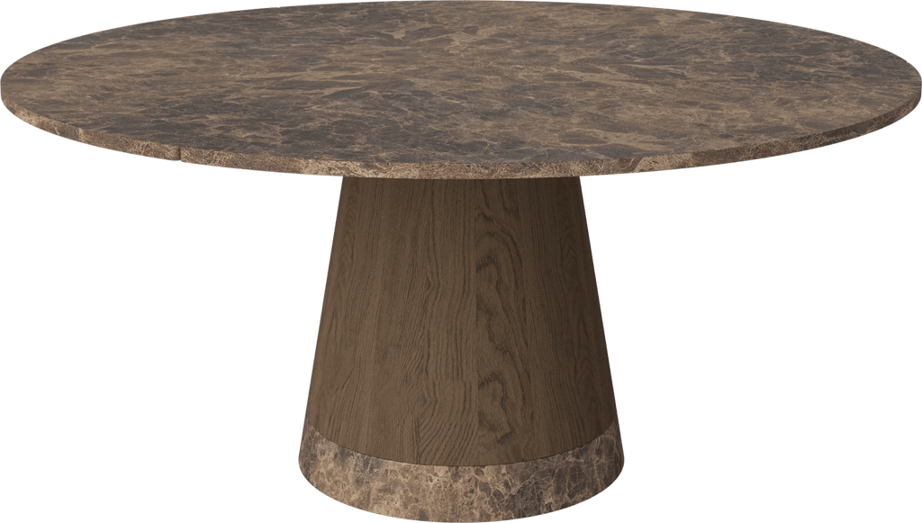 Piro Dining Table Ø160 cm - marble top