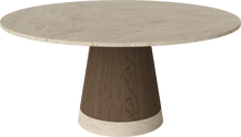 Carica l'immagine nel visualizzatore di Gallery, Piro Dining Table Ø160 cm - marble top