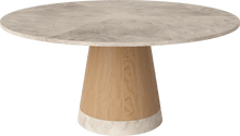 Carica l'immagine nel visualizzatore di Gallery, Piro Dining Table Ø160 cm - marble top