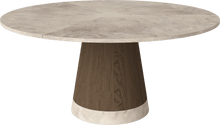 Carica l'immagine nel visualizzatore di Gallery, Piro Dining Table Ø160 cm - marble top