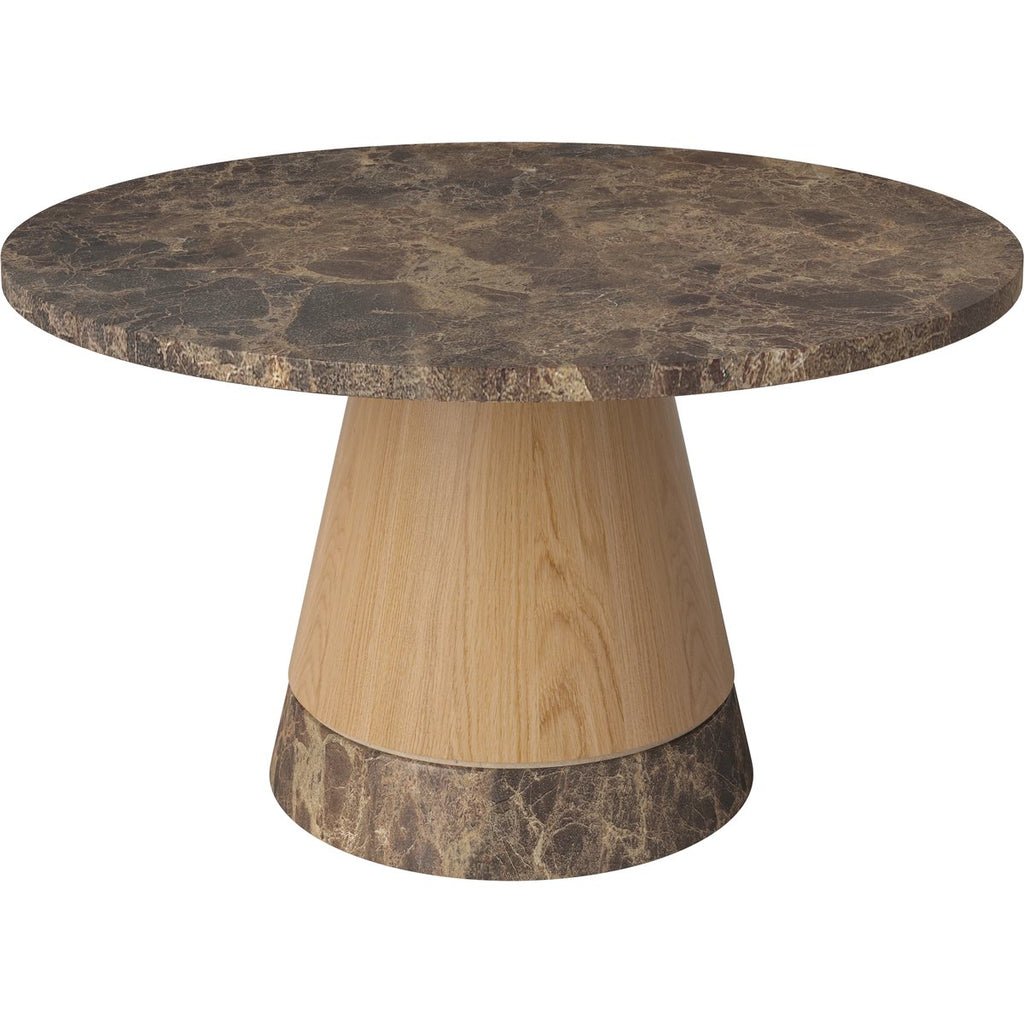 Piro Coffee Table Marble Top Ø60 cm
