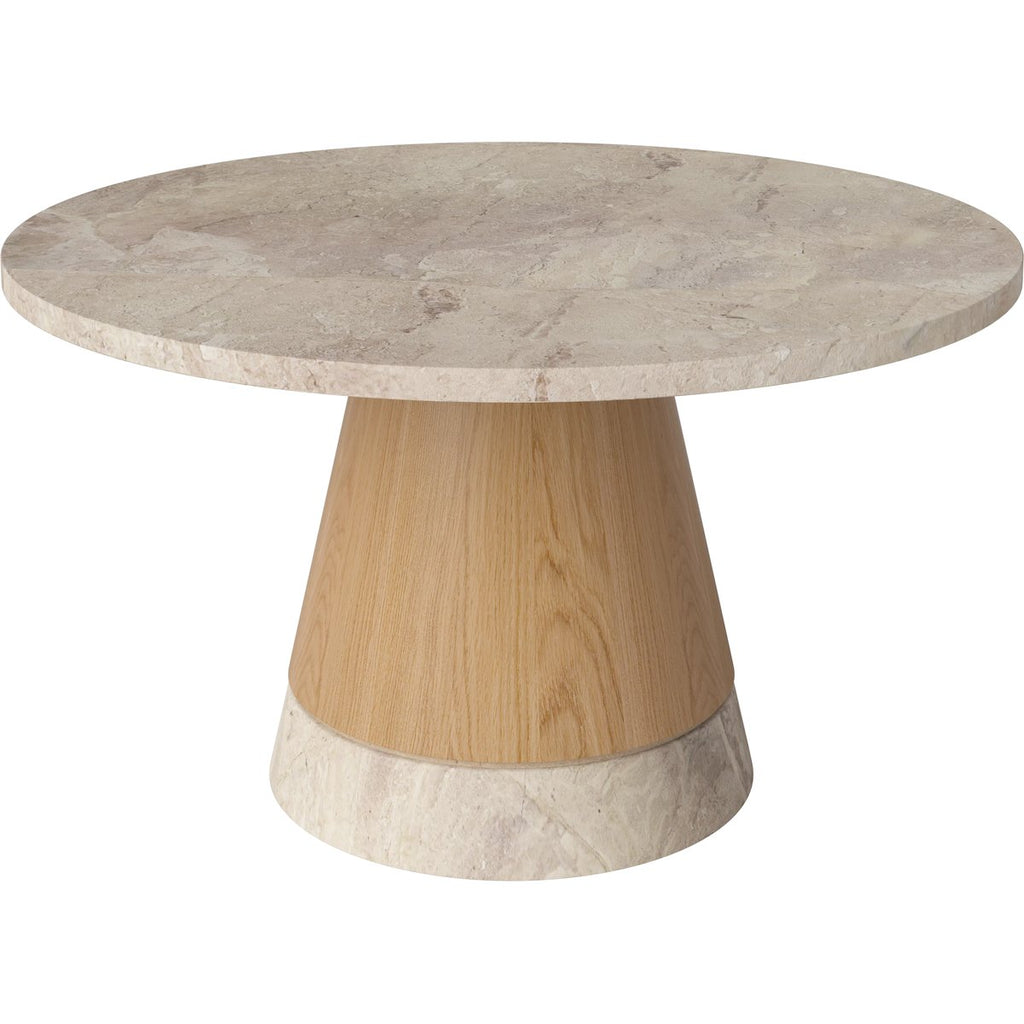 Piro Coffee Table Marble Top Ø60 cm