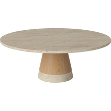 Cargar imagen en el visor de la galería, Piro Coffee Table Marble Top Ø90 cm