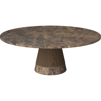 Piro Coffee Table Marble Top Ø90 cm