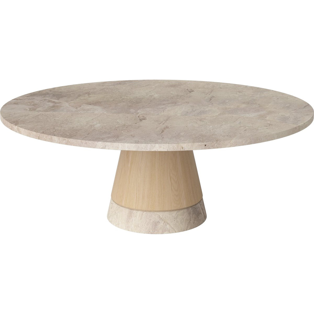 Piro Coffee Table Marble Top Ø90 cm