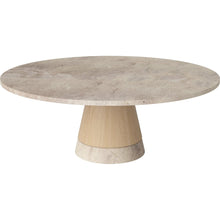 Cargar imagen en el visor de la galería, Piro Coffee Table Marble Top Ø90 cm