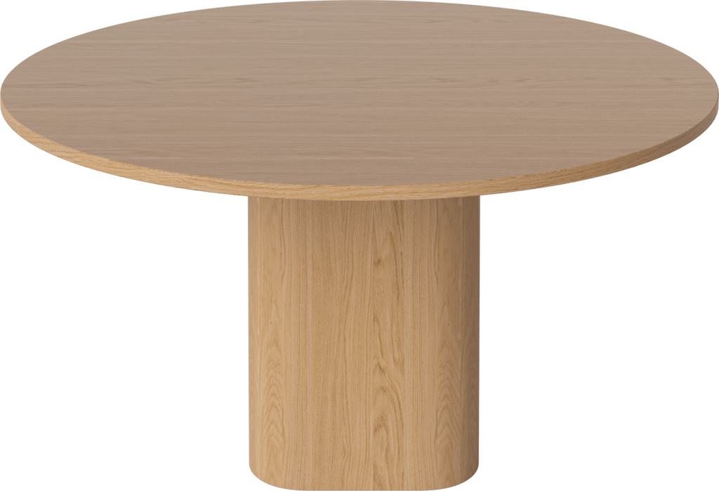 Eida wood dining table - round