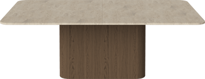 Eida stone dining table - rectangular
