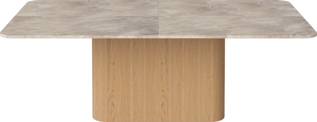 Eida stone dining table - rectangular