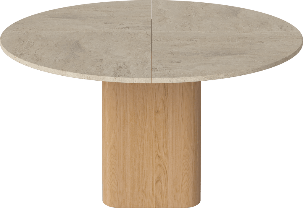 Eida stone dining table - round