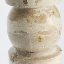 Laden Sie das Bild in den Galerie-Viewer, Ellia candlestick 9X9X23 cm. Linen