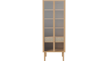 Carica l&#39;immagine nel visualizzatore di Gallery, Cana Wardrobe w. glass doors | Shelves