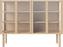 Carica l'immagine nel visualizzatore di Gallery, Cana Glass Highboard - 4 Doors
