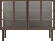 Carica l'immagine nel visualizzatore di Gallery, Cana Glass Highboard - 4 Doors