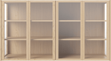 Carica l'immagine nel visualizzatore di Gallery, Cana Glass Highboard - 4 Doors - Wall Mounted