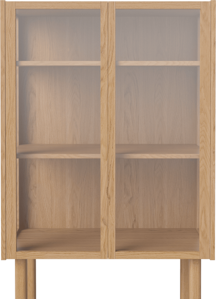 Cana Glass Highboard - 2 Doors