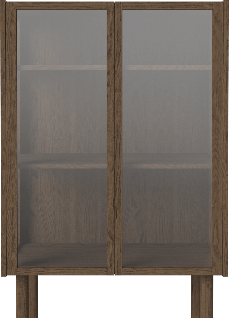 Cana Glass Highboard - 2 Doors