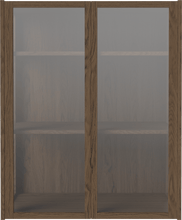 Carica l'immagine nel visualizzatore di Gallery, Cana Glass Highboard - 2 Doors - Wall Mounted