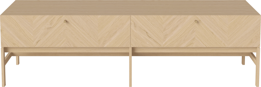 Luxe HiFi Sideboard - Wooden Doors