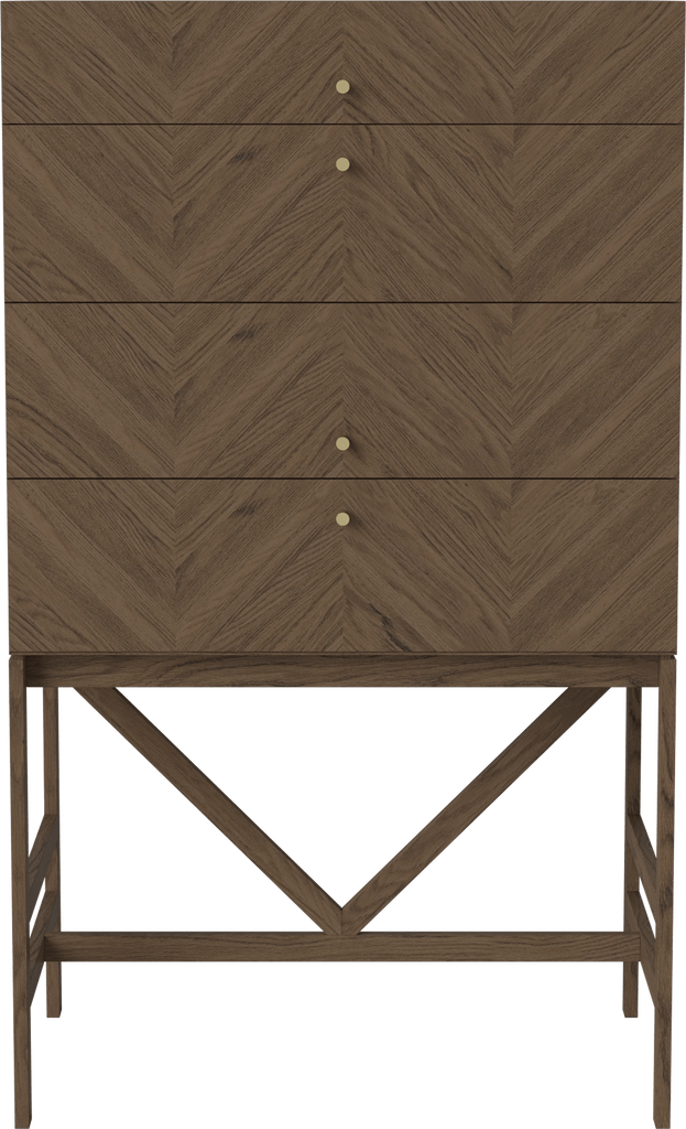 Luxe 4 Drawer Cabinet