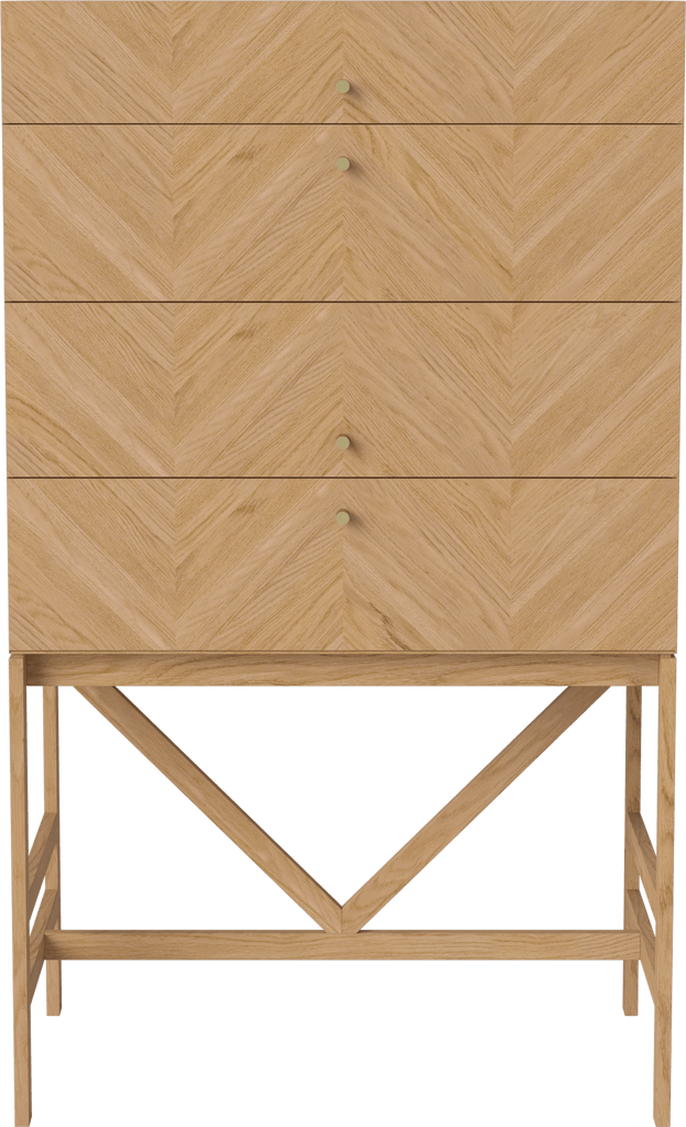 Luxe 4 Drawer Cabinet