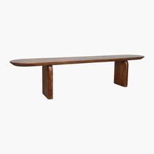 Load image into Gallery viewer, Bullnose bench brown