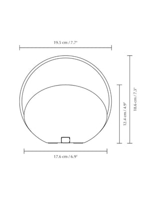 Orbit O 19,5 x 18,6 cm