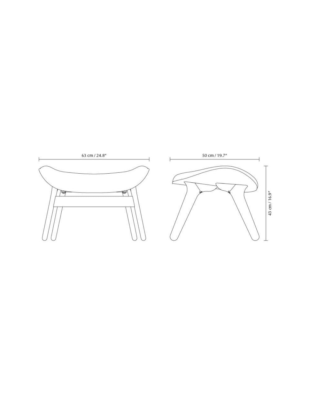 A Conversation Piece Ottoman
