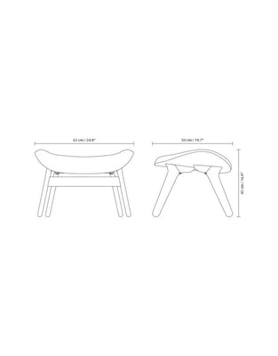 A Conversation Piece Ottoman
