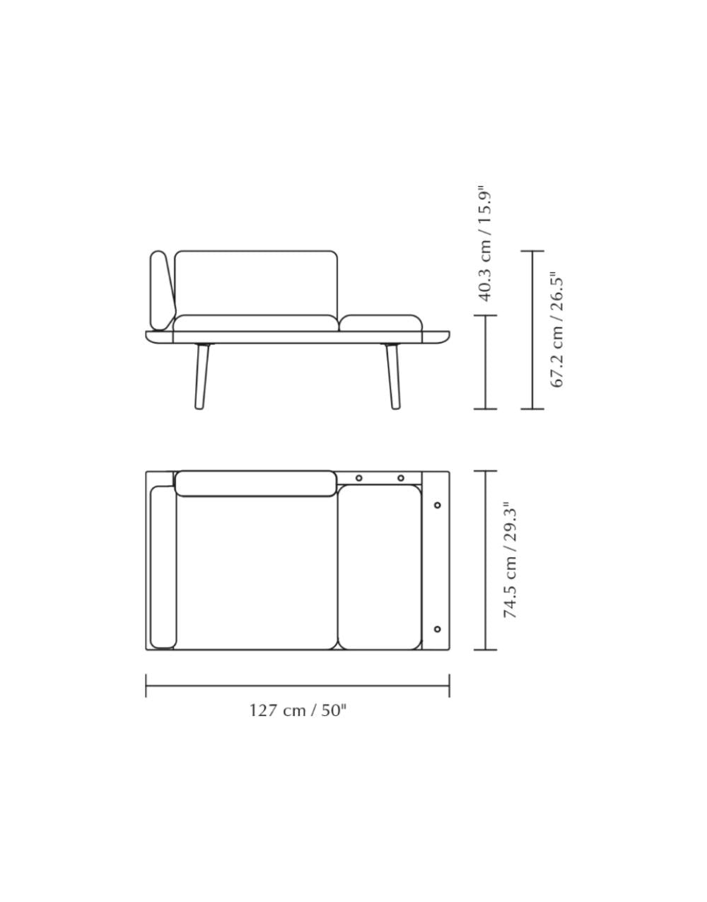 Lounge Around 1½-Seater