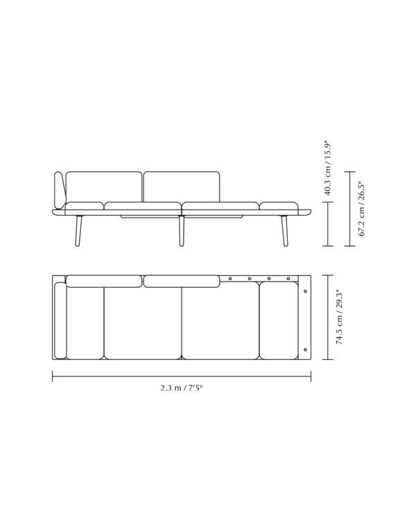 Lounge Around 3-Seater