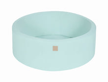 Load image into Gallery viewer, Baby Foam Round Ball Pit 90x30cm without Balls Certified, Cotton, Mint