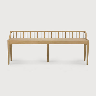 Spindle bench Oak
