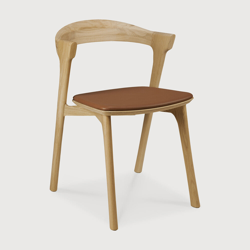 Bok dining chair | Cognac Leather