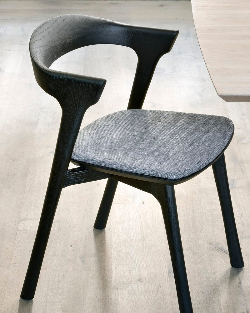 Bok dining chair in grey cushion