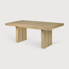 Laden Sie das Bild in den Galerie-Viewer, Double extendable dining table