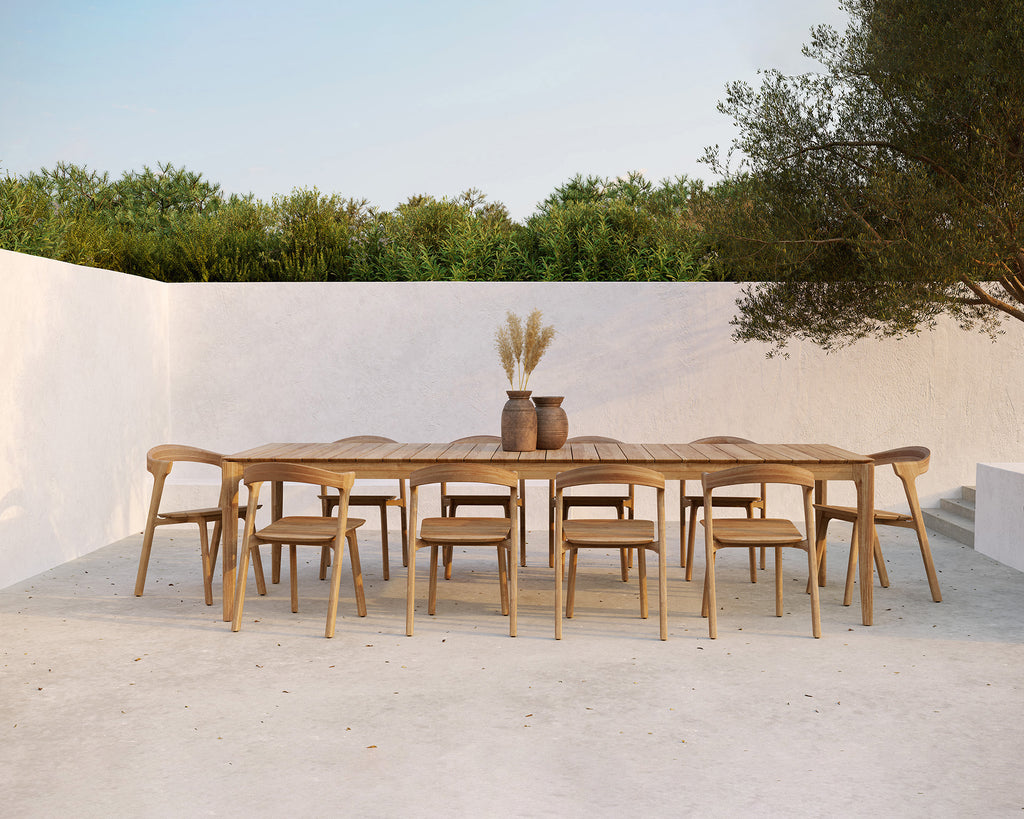 Bok outdoor dining table by Alain van Havre