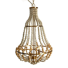 Load image into Gallery viewer, GOLD METAL / GLASS CEILING LAMP 55 X 55 X 101 CM