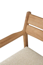 Load image into Gallery viewer, Jack outdoor dining chair with cushion natural