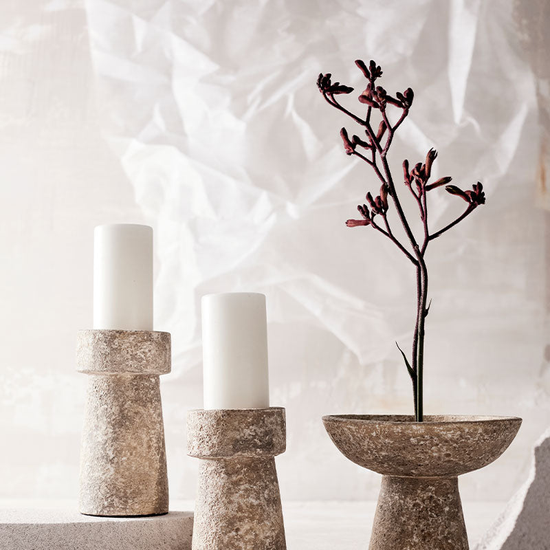 Bowl Eris - Rustic sand Terracotta - Ø21,5xH15 cm